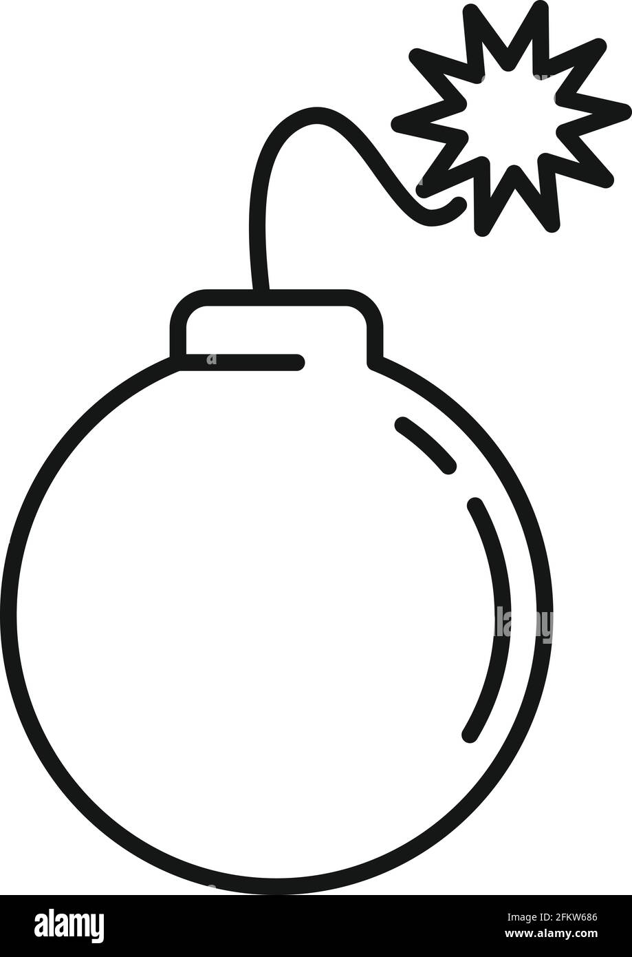Teen Probleme Bombe Symbol, skizzieren Stil Stock Vektor