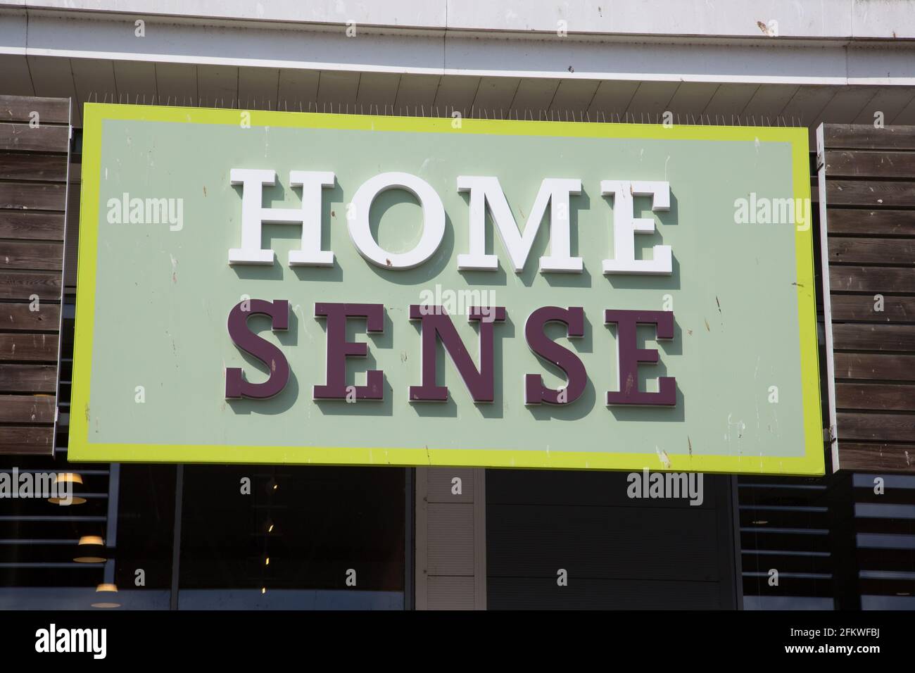 Home Sense Store Stockfoto