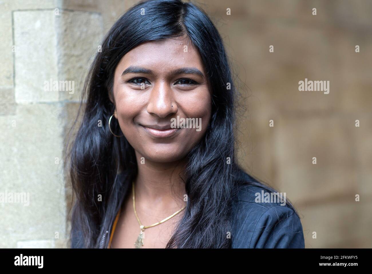 Großbritannien /London / 25.01.2019 Ash Sarkar Britische Journalistin und Aktivistin . Stockfoto