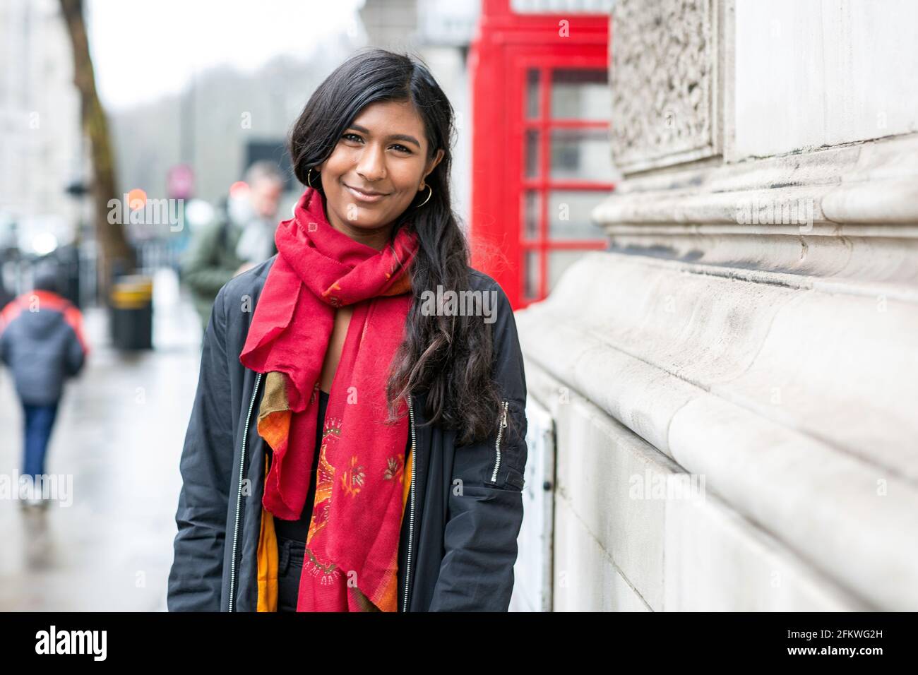 Großbritannien /London / 25.01.2019 Ash Sarkar Britische Journalistin und Aktivistin . Stockfoto