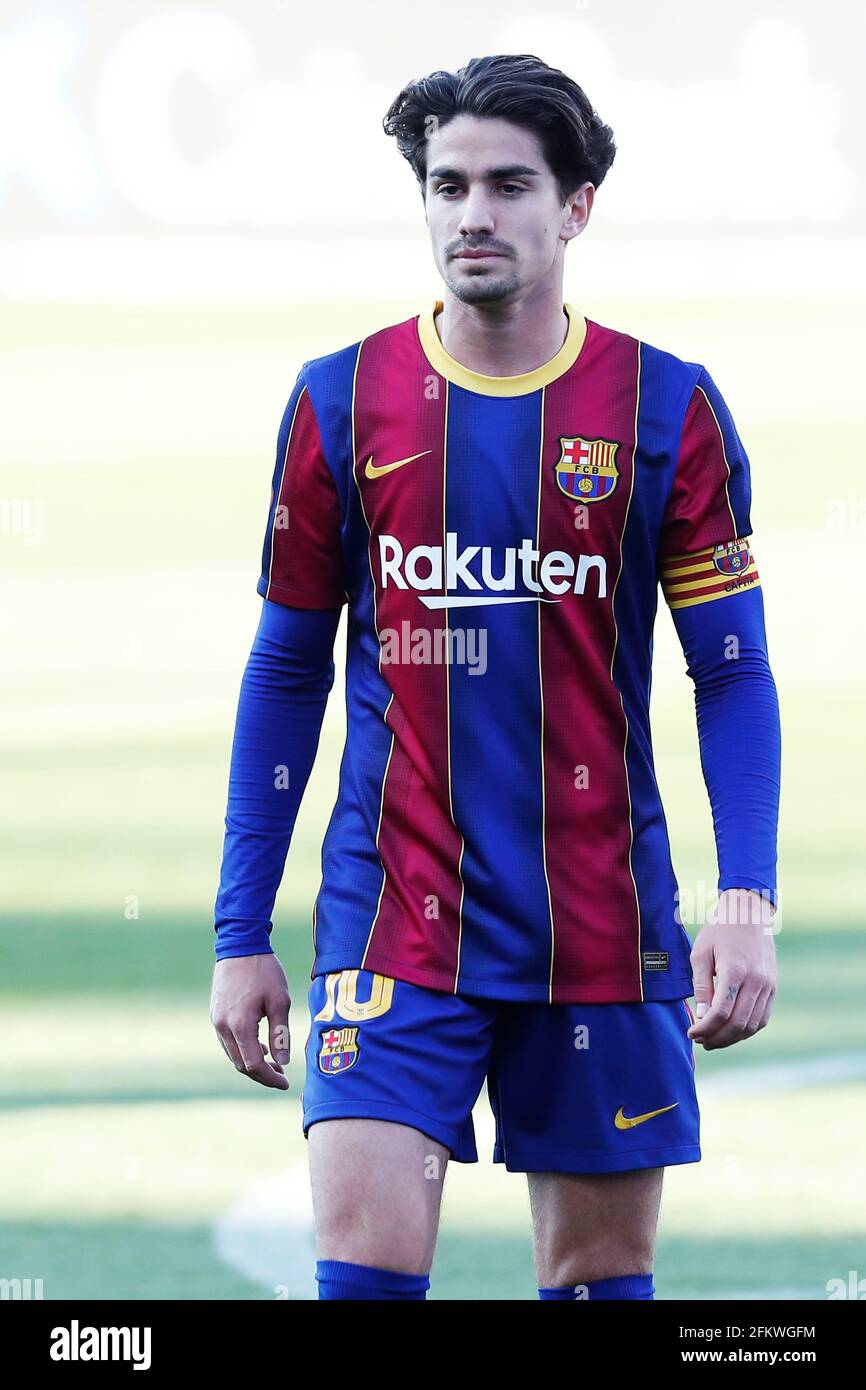 Alex Collado (Barcelona B), 2. MAI 2021 - Fußball / Fußball : Spanisches  Spiel der 'La Liga Segunda Division B' Gruppe 3 zwischen dem FC Barcelona B  2-1 UD Ibiza im Estadi