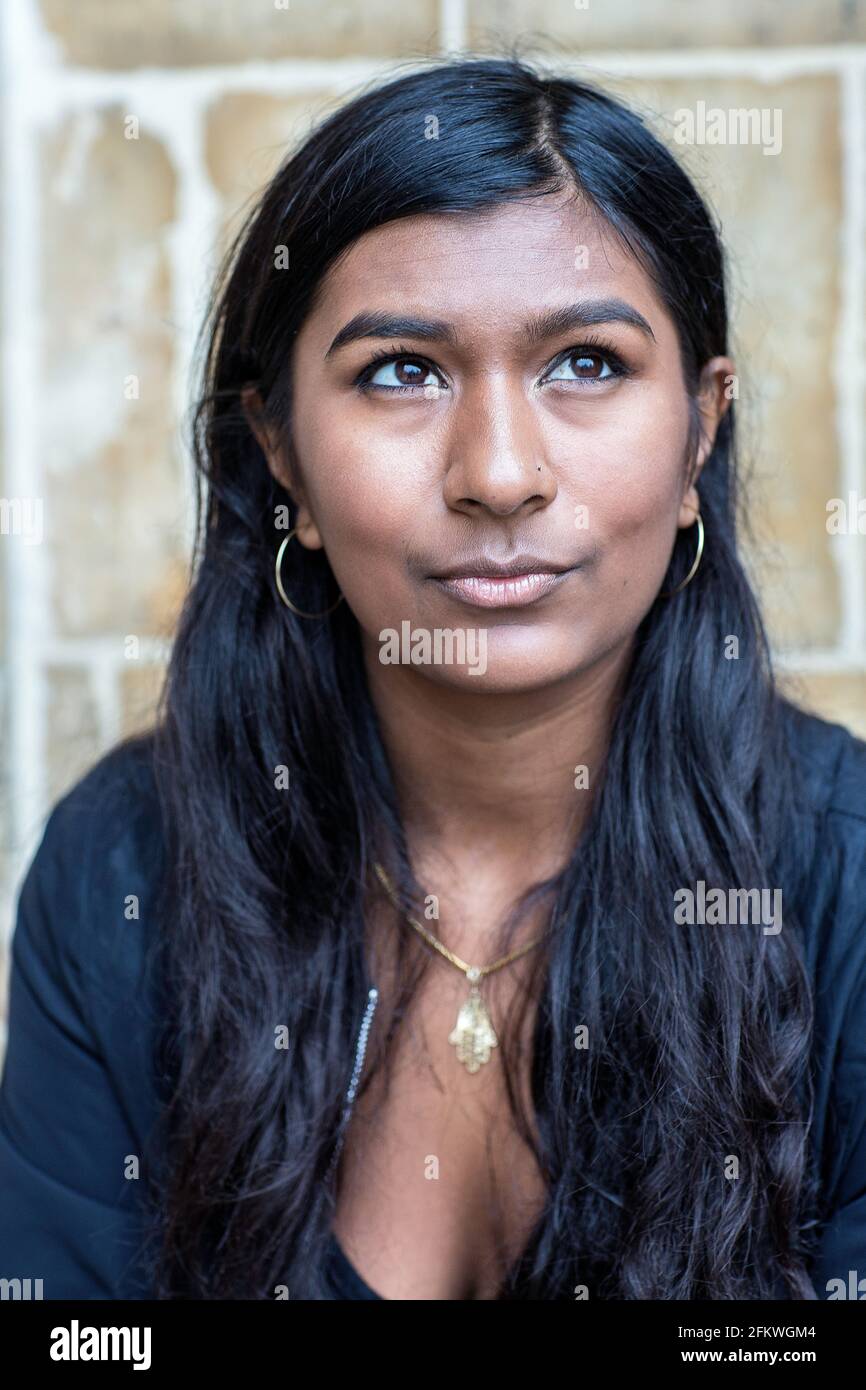 Großbritannien /London / 25.01.2019 Ash Sarkar Britische Journalistin und Aktivistin . Stockfoto