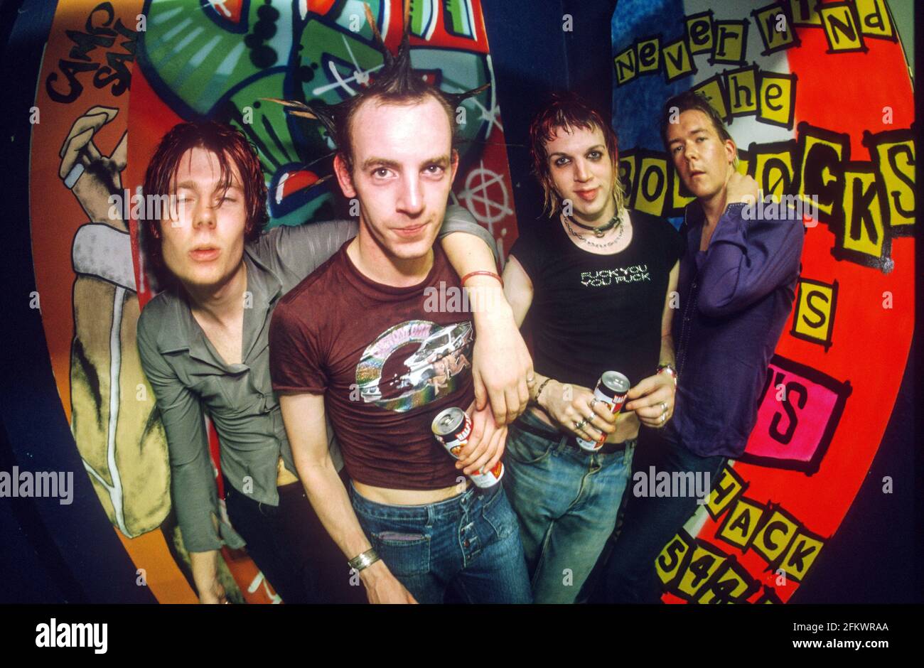 King Adora tritt am 20. September 2000 bei Chinnerys auf, Southend-on-Sea, Essex, Großbritannien. Stockfoto