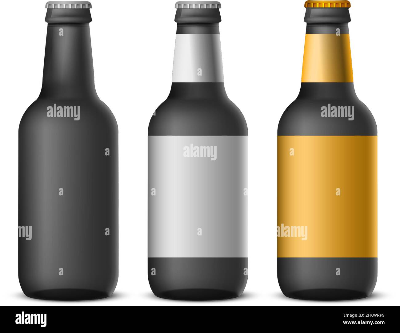 Bierflaschen etiketten Stock-Vektorgrafiken kaufen - Alamy