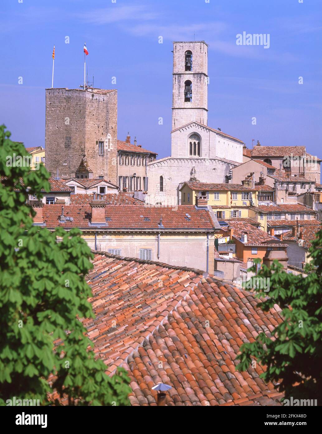 Altstadt, Grasse, Alpes-Maritimes, Provence-Alpes-Côte d'Azur, Frankreich Stockfoto