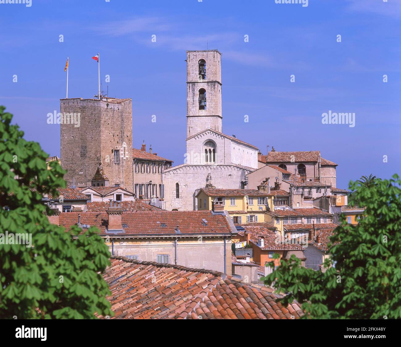 Altstadt, Grasse, Alpes-Maritimes, Provence-Alpes-Côte d'Azur, Frankreich Stockfoto
