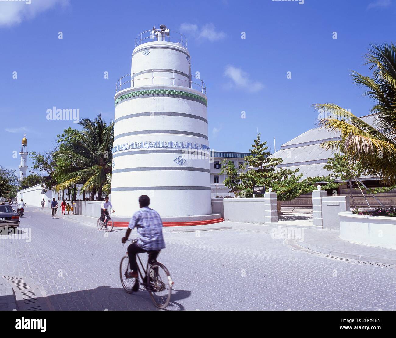 Das Minarett, Malé, Nord-Malé-Atoll, Republik Malediven Stockfoto
