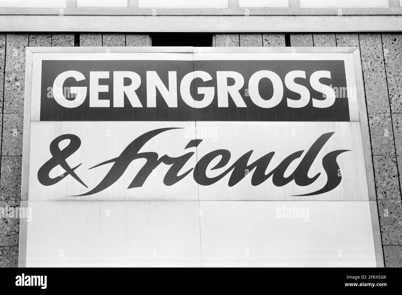 Gerngross &amp; Friends, Wien, Archiv Bild Januar 1995 Stockfoto