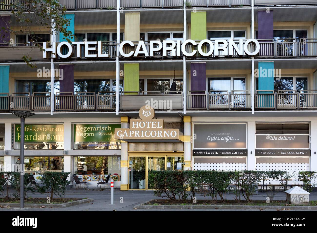 Hotel Capricorno, Wien, Österreich Stockfoto