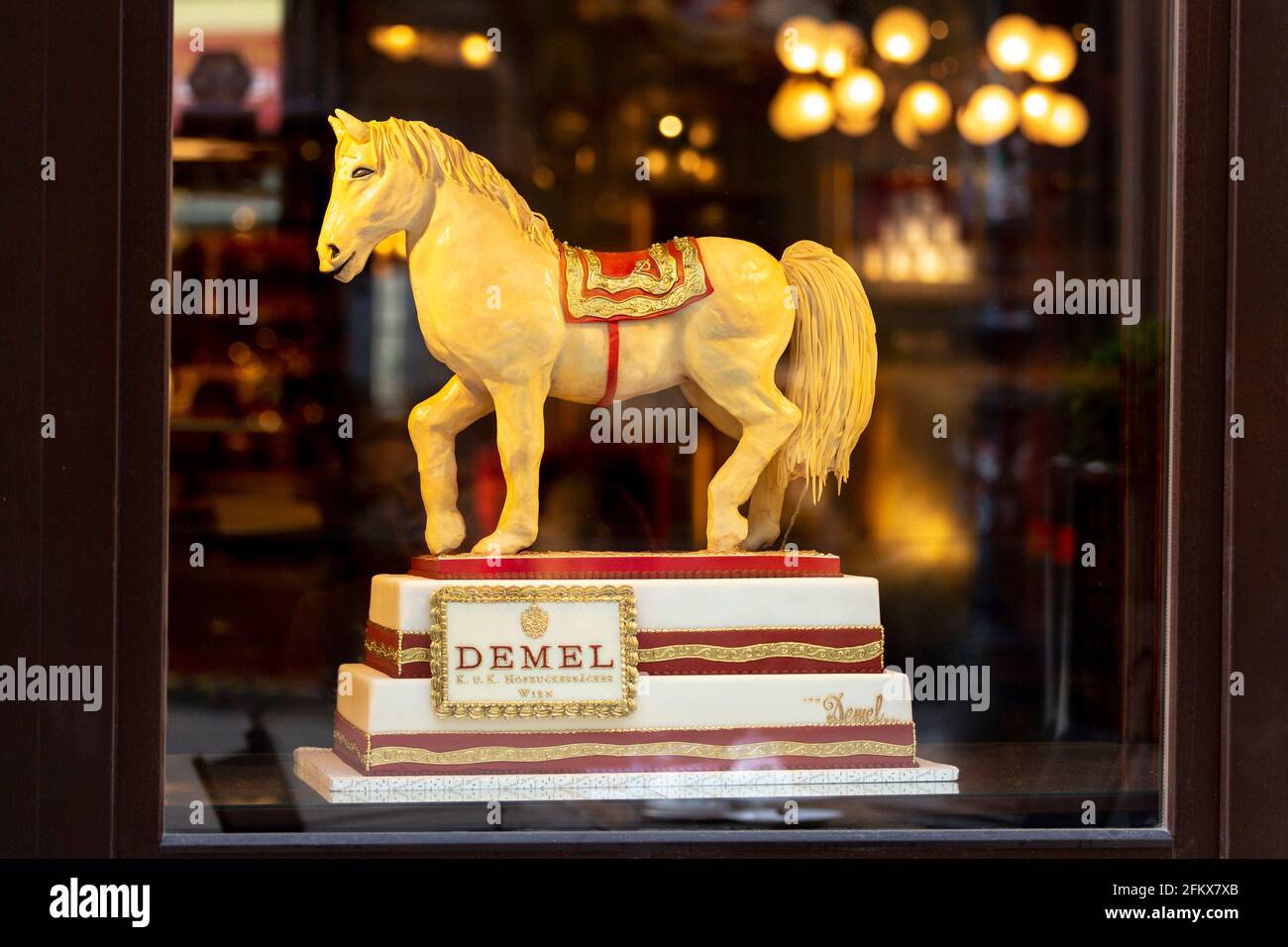 Demel, Konditoren In Wien, Österreich Stockfoto