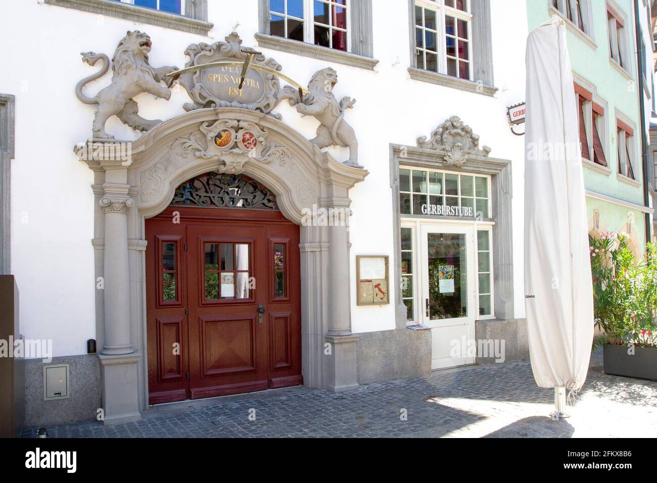 Gerberstube, Schaffhausen, Schweiz Stockfoto