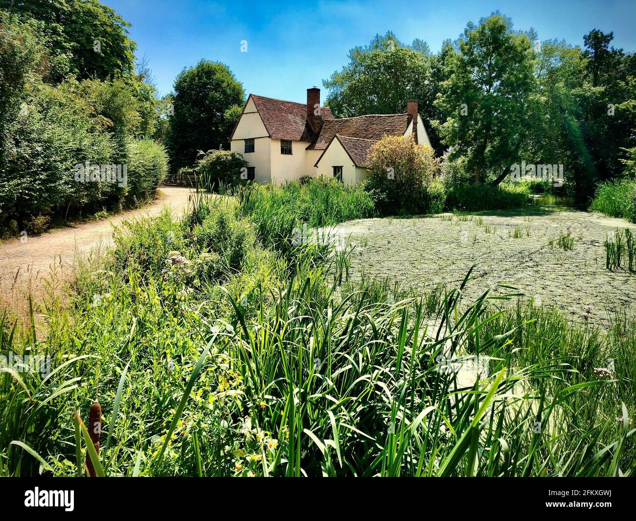 Willy Lotts Cottage Stockfoto