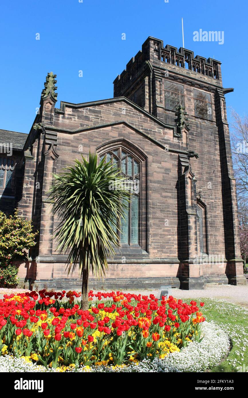 Christ Church, Port Sunlight, Wirral, Großbritannien Stockfoto