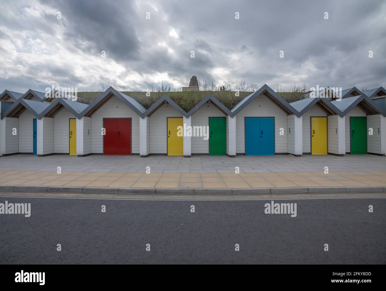 Swanage in Dorset Stockfoto