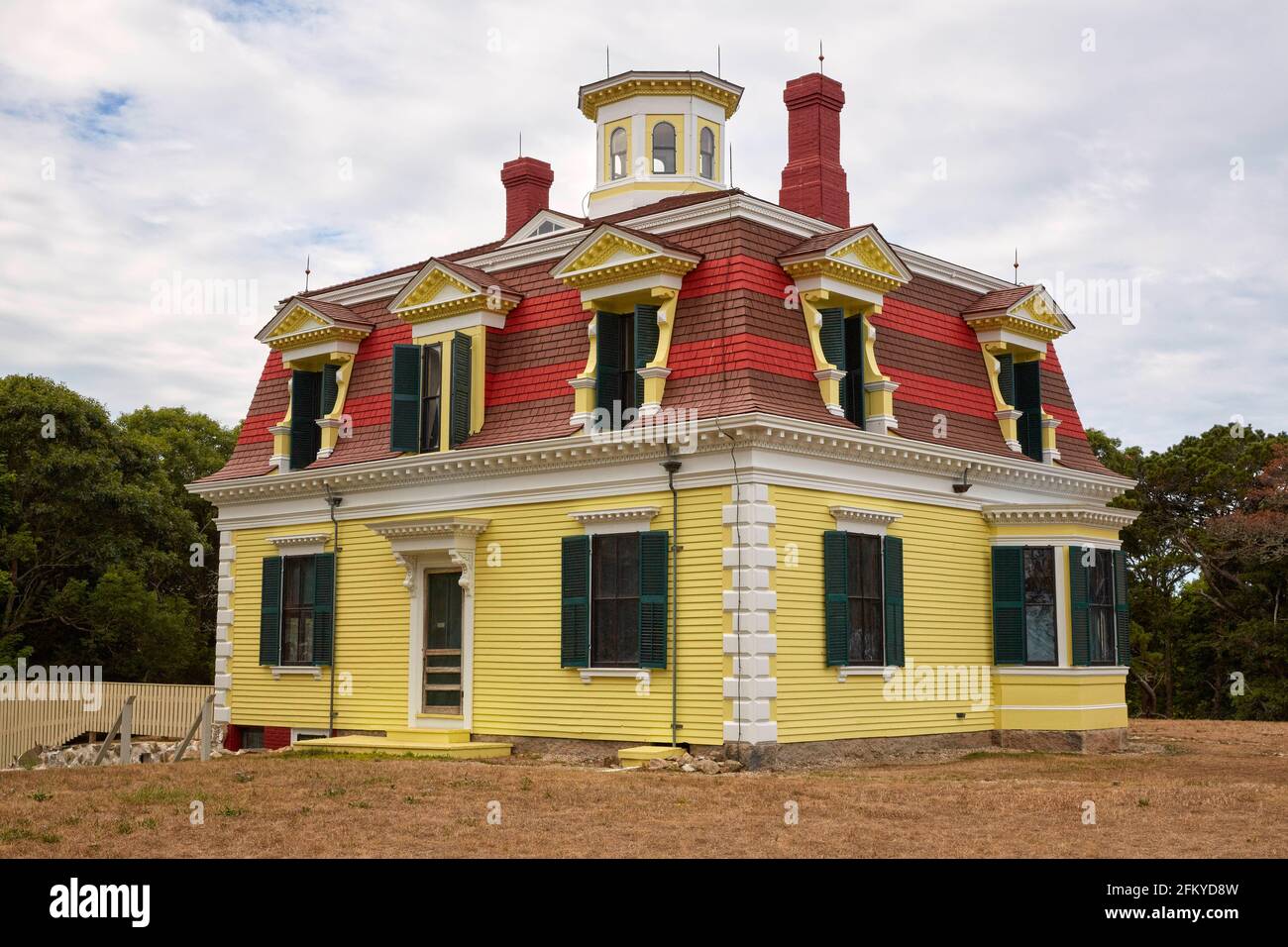 Captain Penniman House Fort Hill Eastham Cape Cod Massachusetts USA Stockfoto