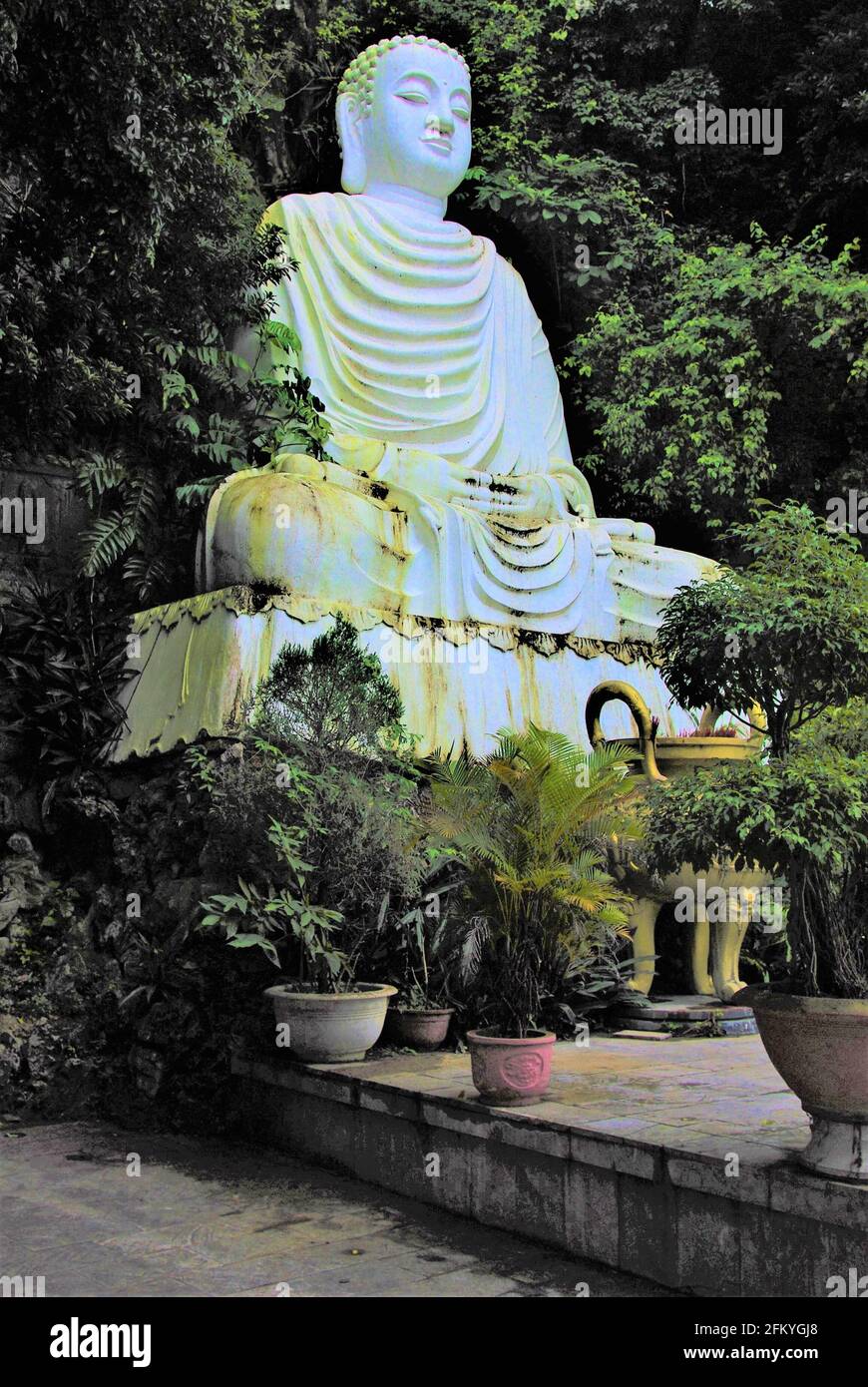 Buddha-Statue, Marmorgebirge, Da Nang, Vietnam, Asien Stockfoto