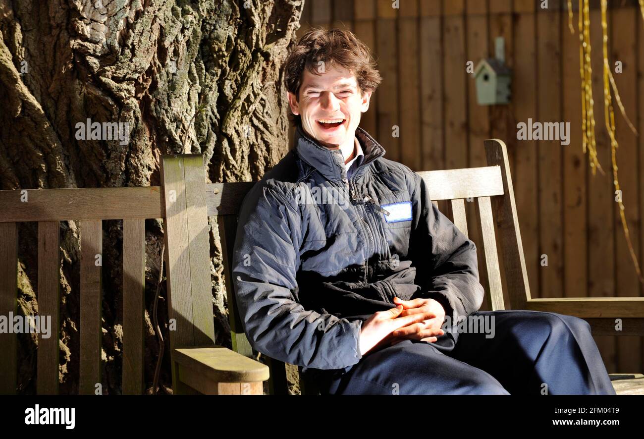 AMATEUR JACKEY SAM WALEY-COHEN, DIE AUF DEM CHELTENHAM FESTIVAL 2010 REITEN WIRD. 8/3/10. BILD DAVID ASHDOWN Stockfoto