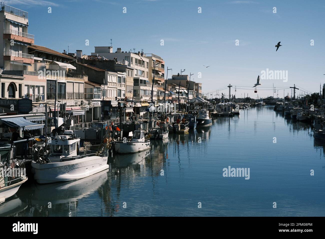 Mittelmeer, Palavas les Flots, Montpellier, Österreich, Südfrankreich Stockfoto
