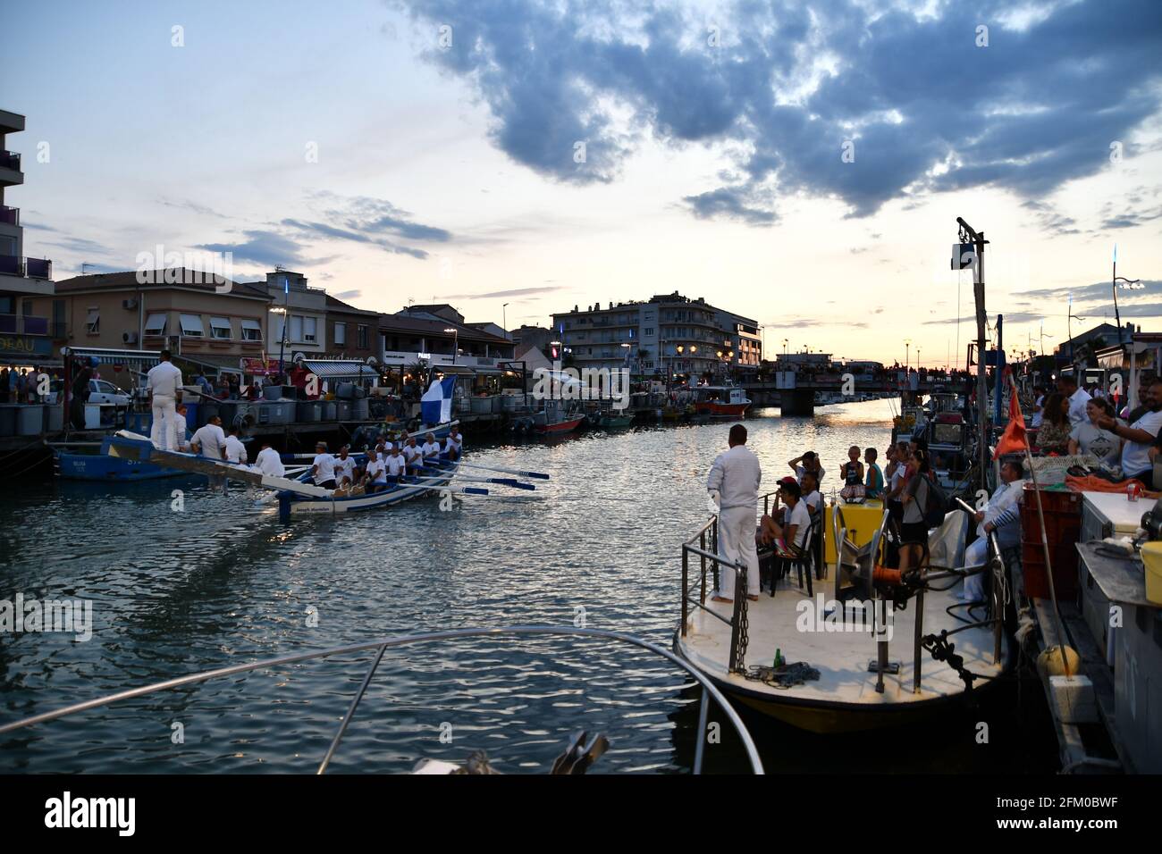 Mittelmeer, Palavas les Flots, Montpellier, Österreich, Südfrankreich Stockfoto