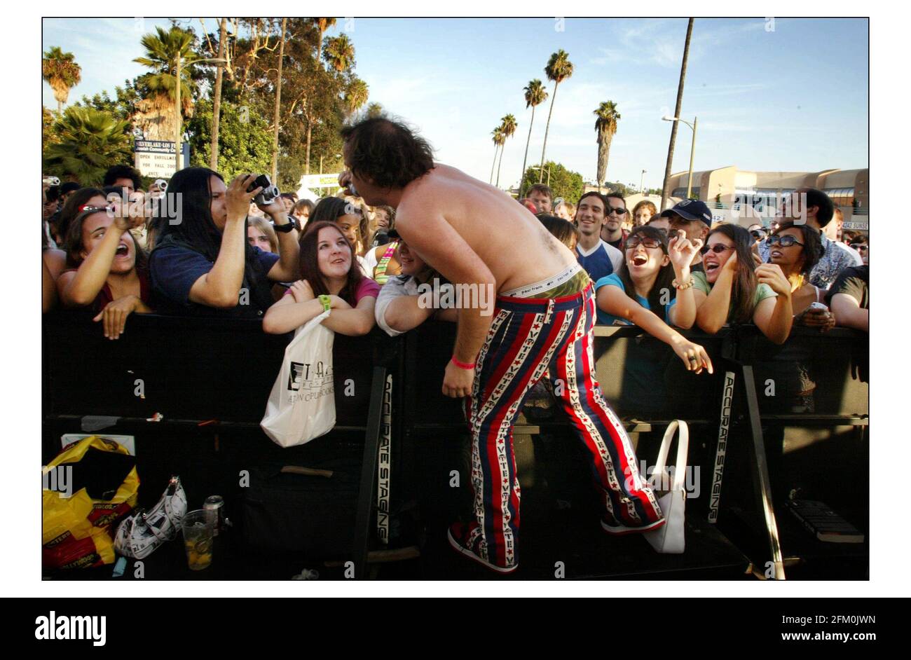 Har Mar Superstar In Los Angeles für Independent am Sonntag.pic David Sandison Stockfoto