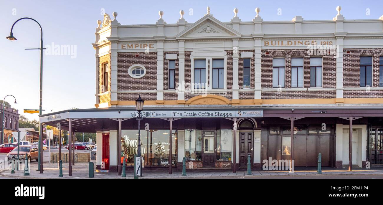 The Little Coffee Shoppe on Stirling TCE Albany Western Australia. Stockfoto