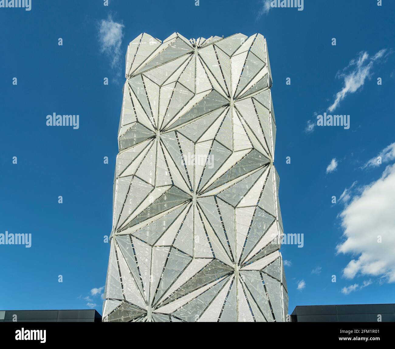 Juli 2020. London. Greenwich Peninsula Low Carbon Energy Centre, London England Stockfoto