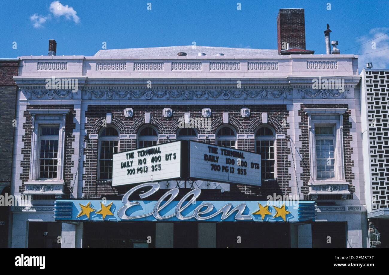 Ellen Theater - Main Street - Bozeman - Montana Ca. 2004 Stockfoto