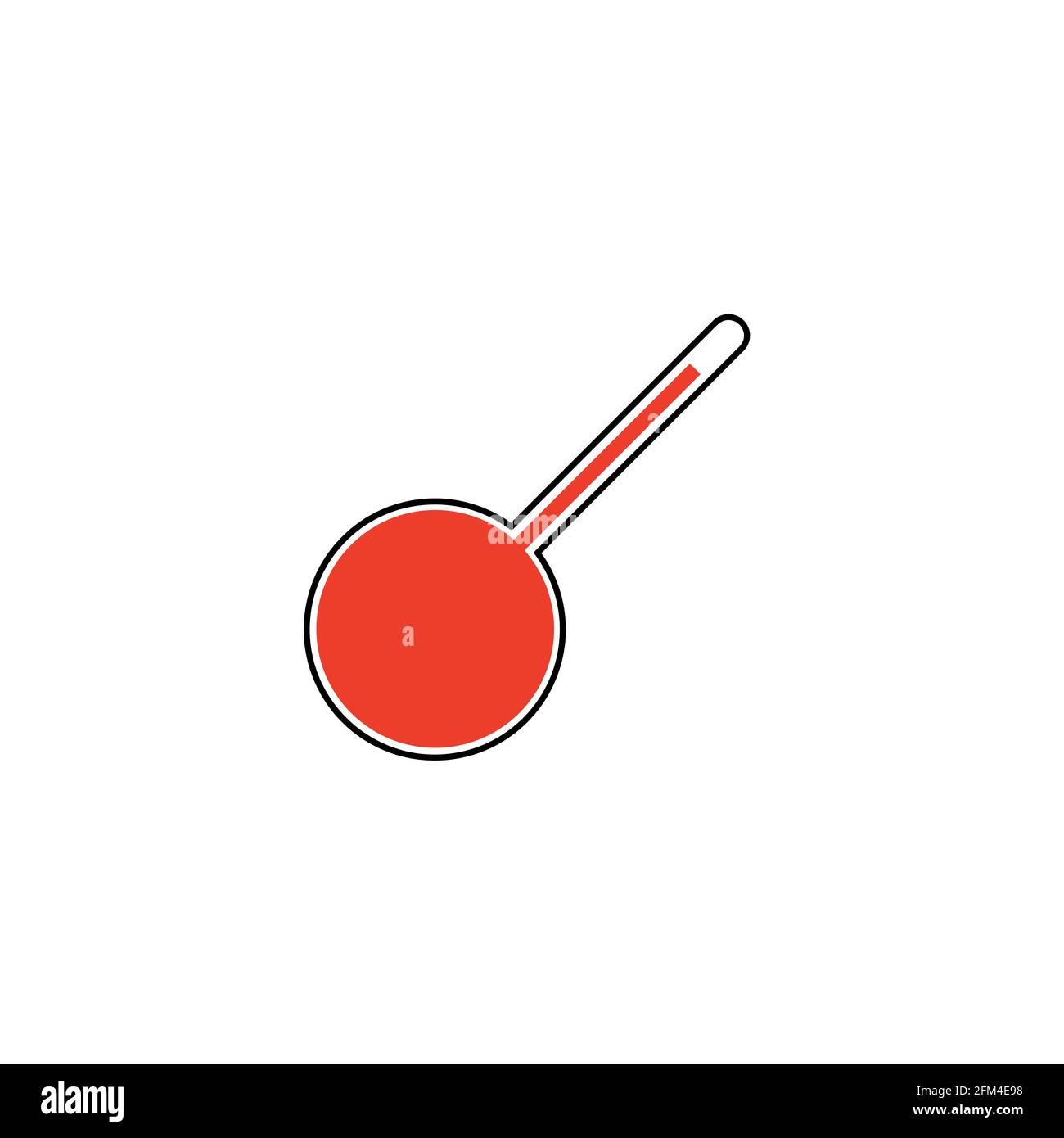 Thermometer Konzept Symbol Vektor Illustration Design eps10 Stock Vektor