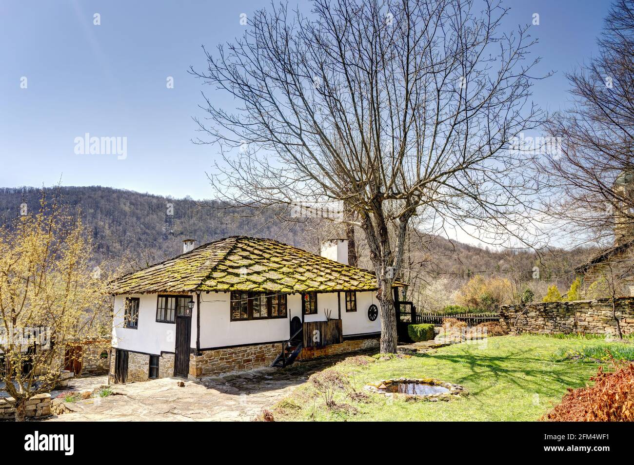 Bozhentsi, Bulgarien, HDR-Bild Stockfoto