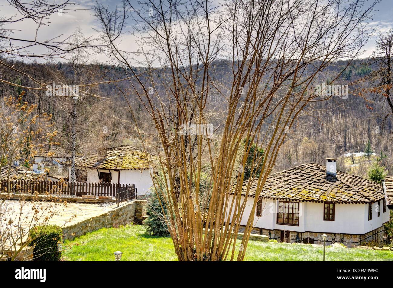 Bozhentsi, Bulgarien, HDR-Bild Stockfoto