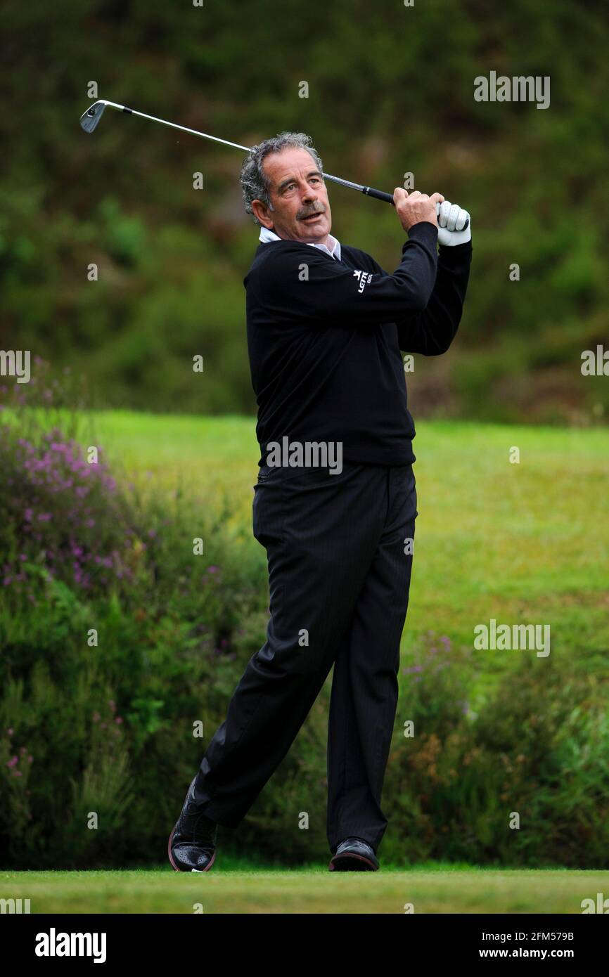 Golfer und TV-Kommentator Sam Torrance Stockfoto