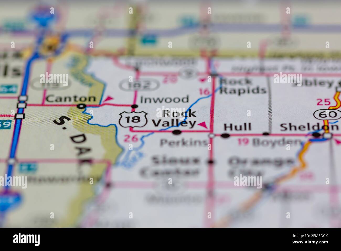 Rock valley iowa karte Fotos und Bildmaterial in hoher Auflösung Alamy