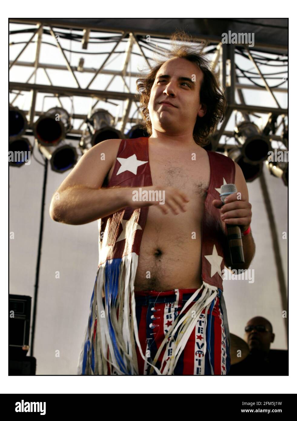 Har Mar Superstar In Los Angeles für Independent am Sonntag. PIC David Sandison Stockfoto