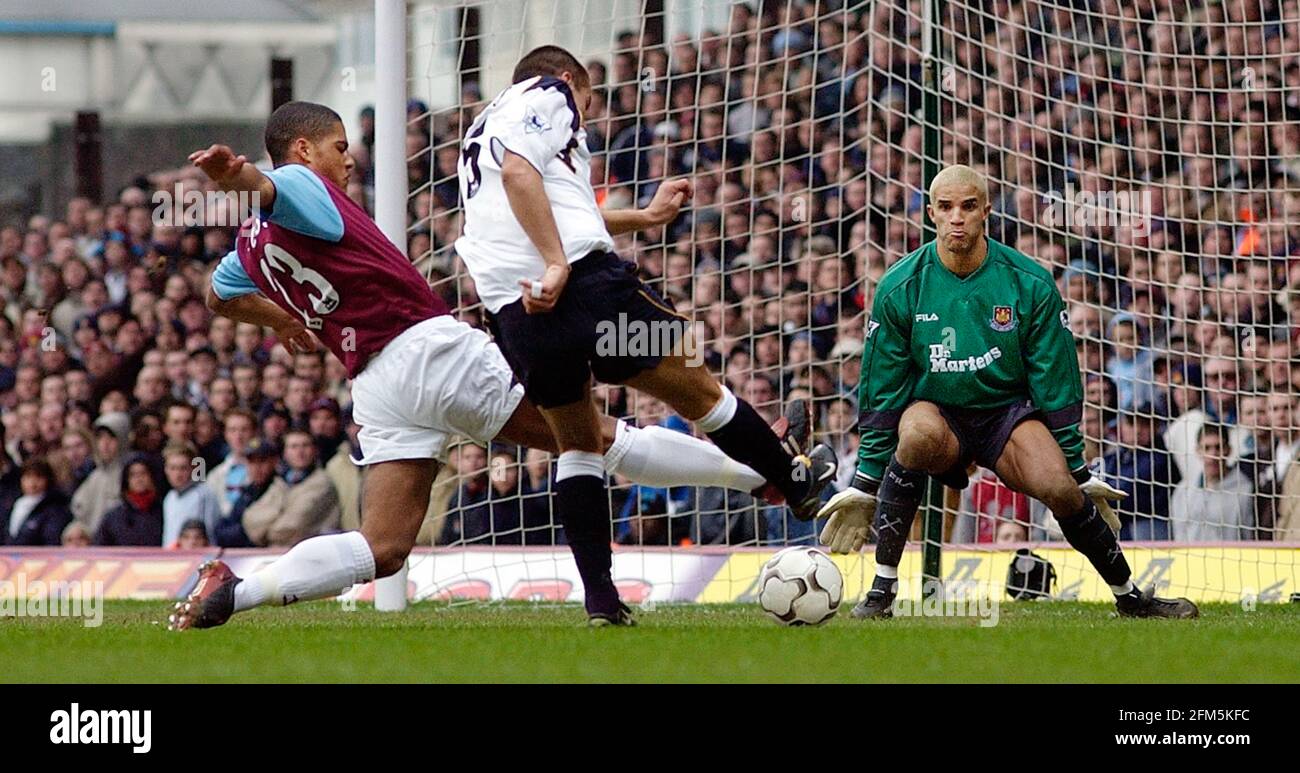 WEST HAM V LIVERPOOL 2/2/2003 BILD DAVID ASHDOWN FOOTBALL Stockfoto