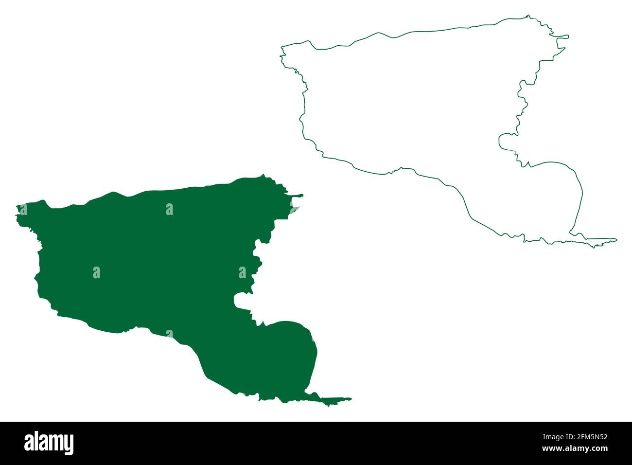 Barwani Bezirk (Madhya Pradesh State, Indore Division, Republik Indien ...