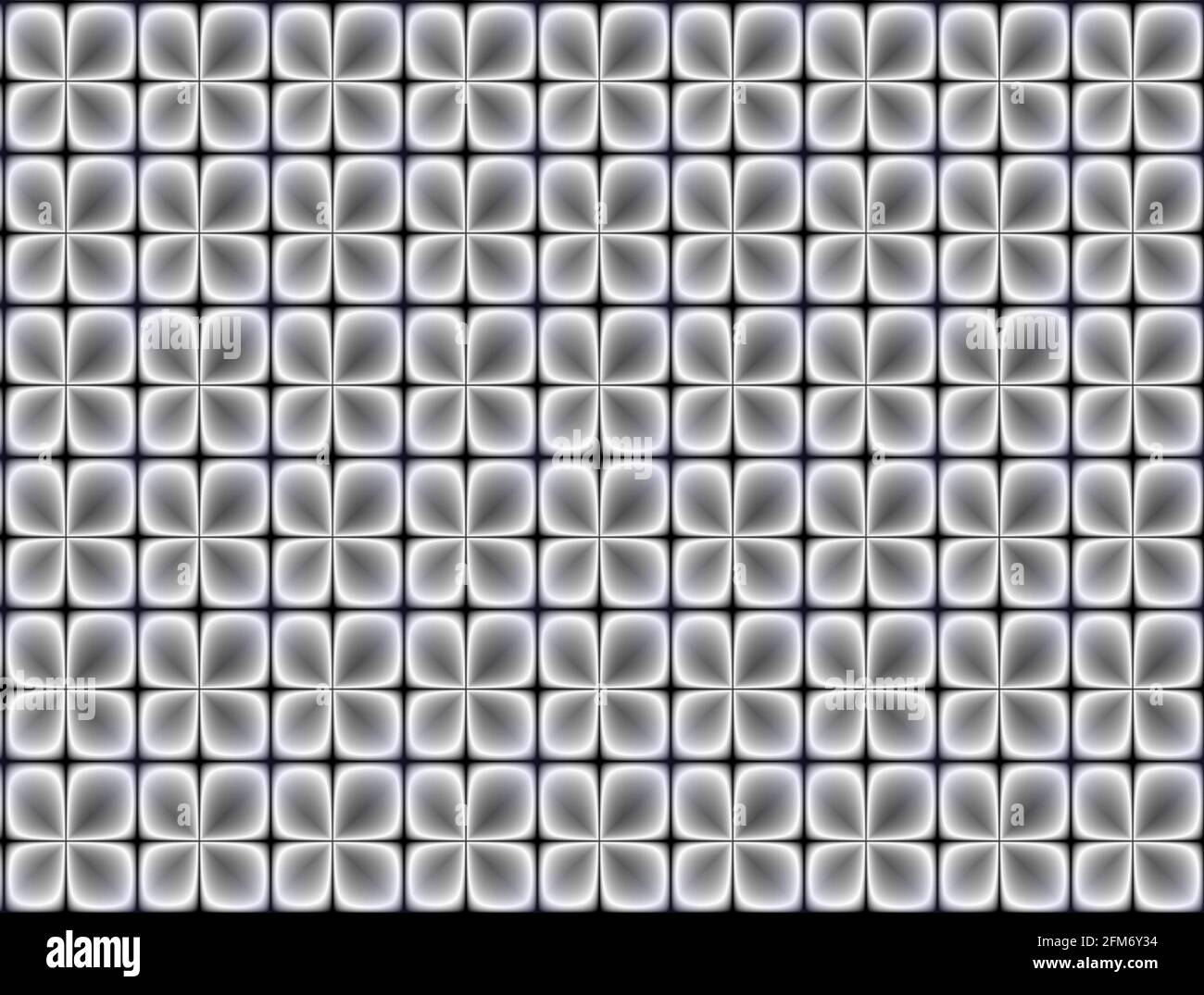 Abstrakter Hintergrund, schwarz grau weiß verschwommen Gradienten dynamische geometrische moderne Musterstruktur Stockfoto
