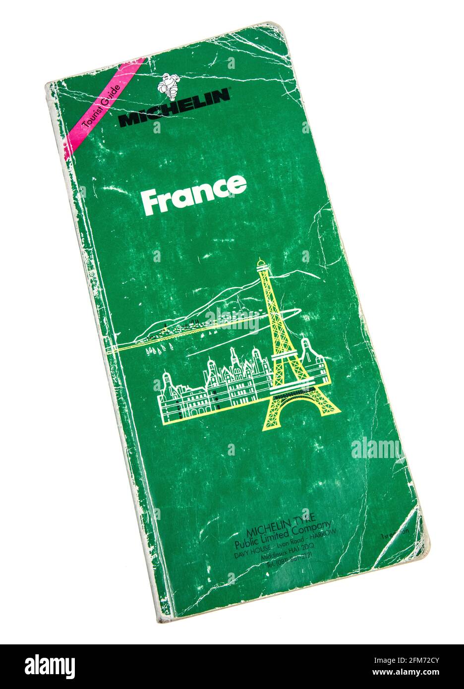Mitchelin Guide to France, 1991, Erstausgabe in diesem englischen Format Stockfoto