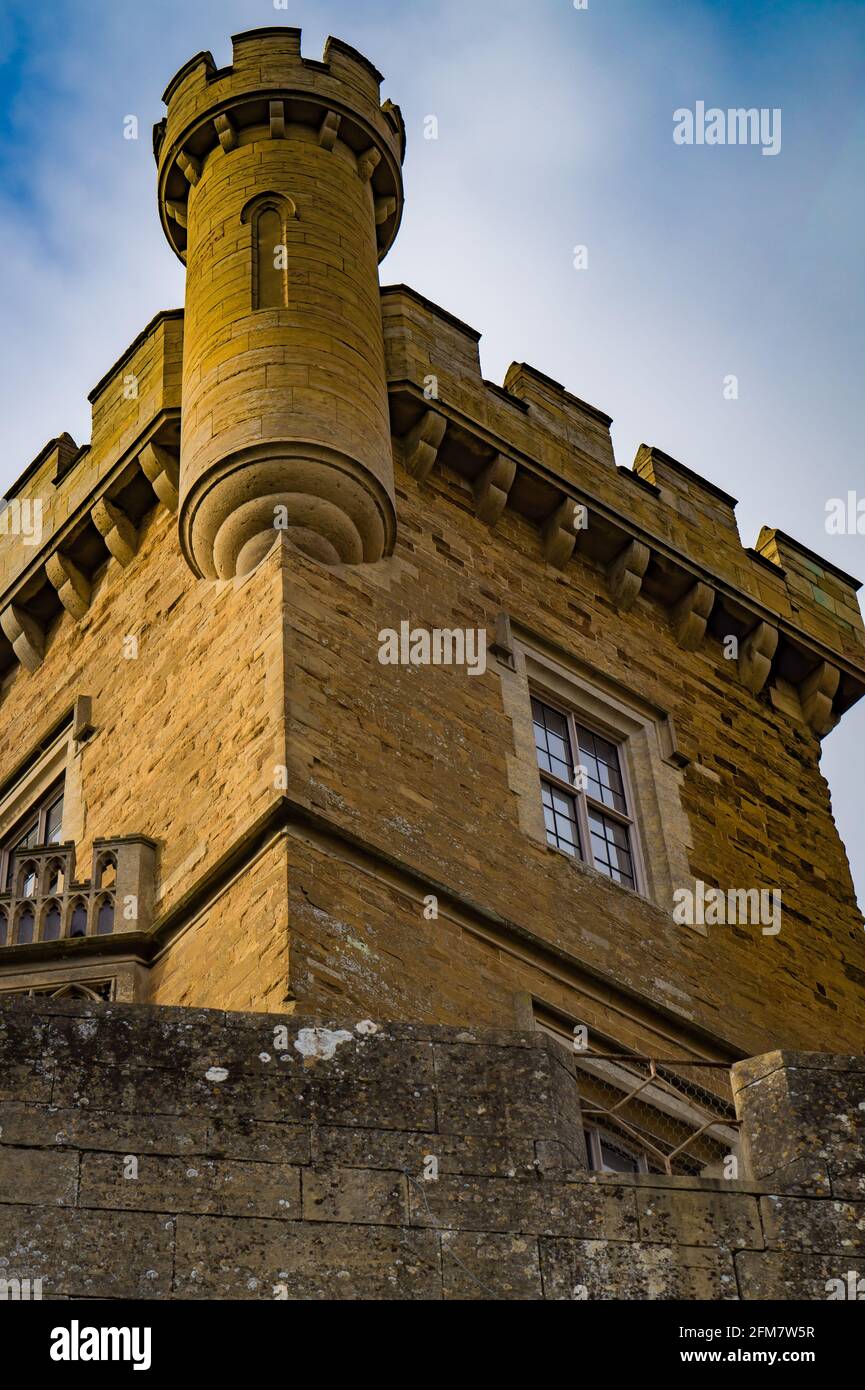 Schloss Belvoir, Großbritannien Stockfoto