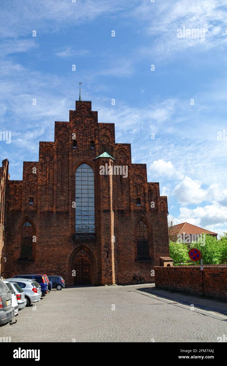 Karmeliterpriorat und St. Mary's Church. Helsingor, Dänemark Stockfoto