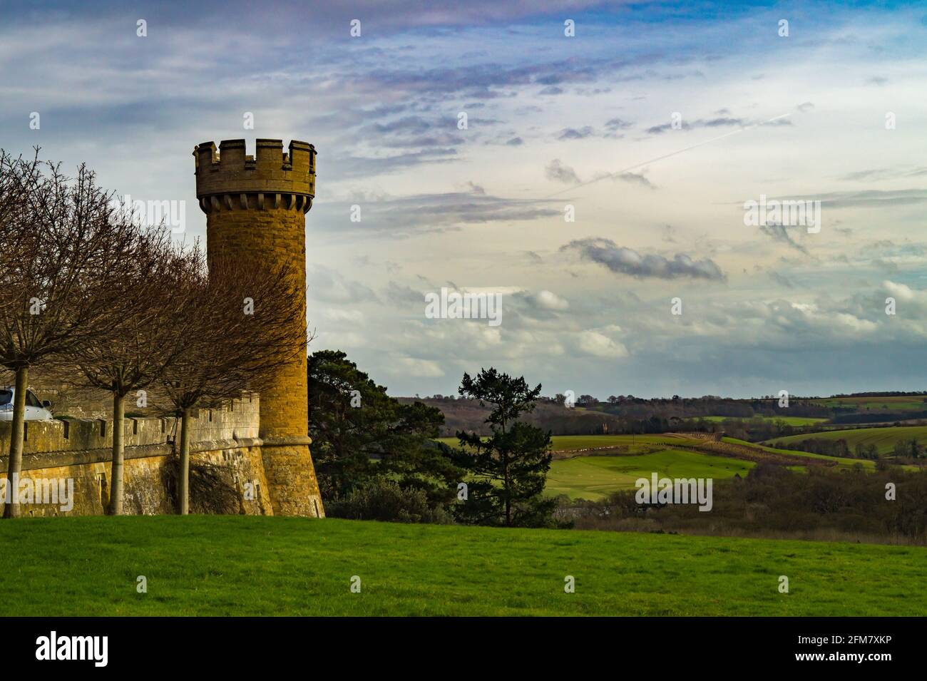 Schloss Belvoir Vereinigtes Königreich, Stockfoto