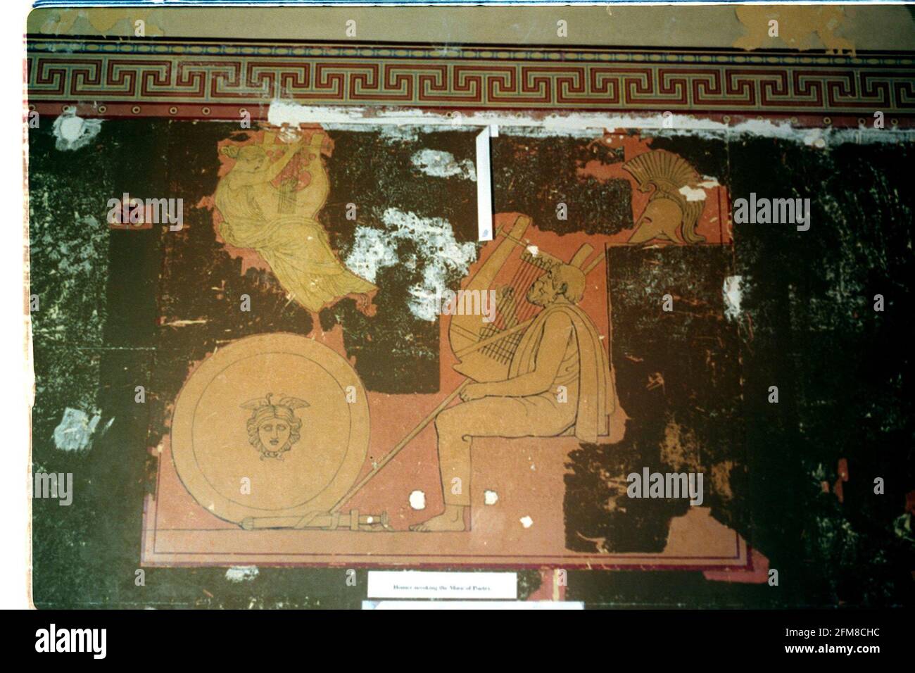 Entdeckt griechisches Design in der Aexander Thompson Villa in Glasgow Dezember 1997 Stockfoto Entdeckt griechisches Design in der Aexander Thompson Villa in Glasgow Dezember 1997 Stockfoto