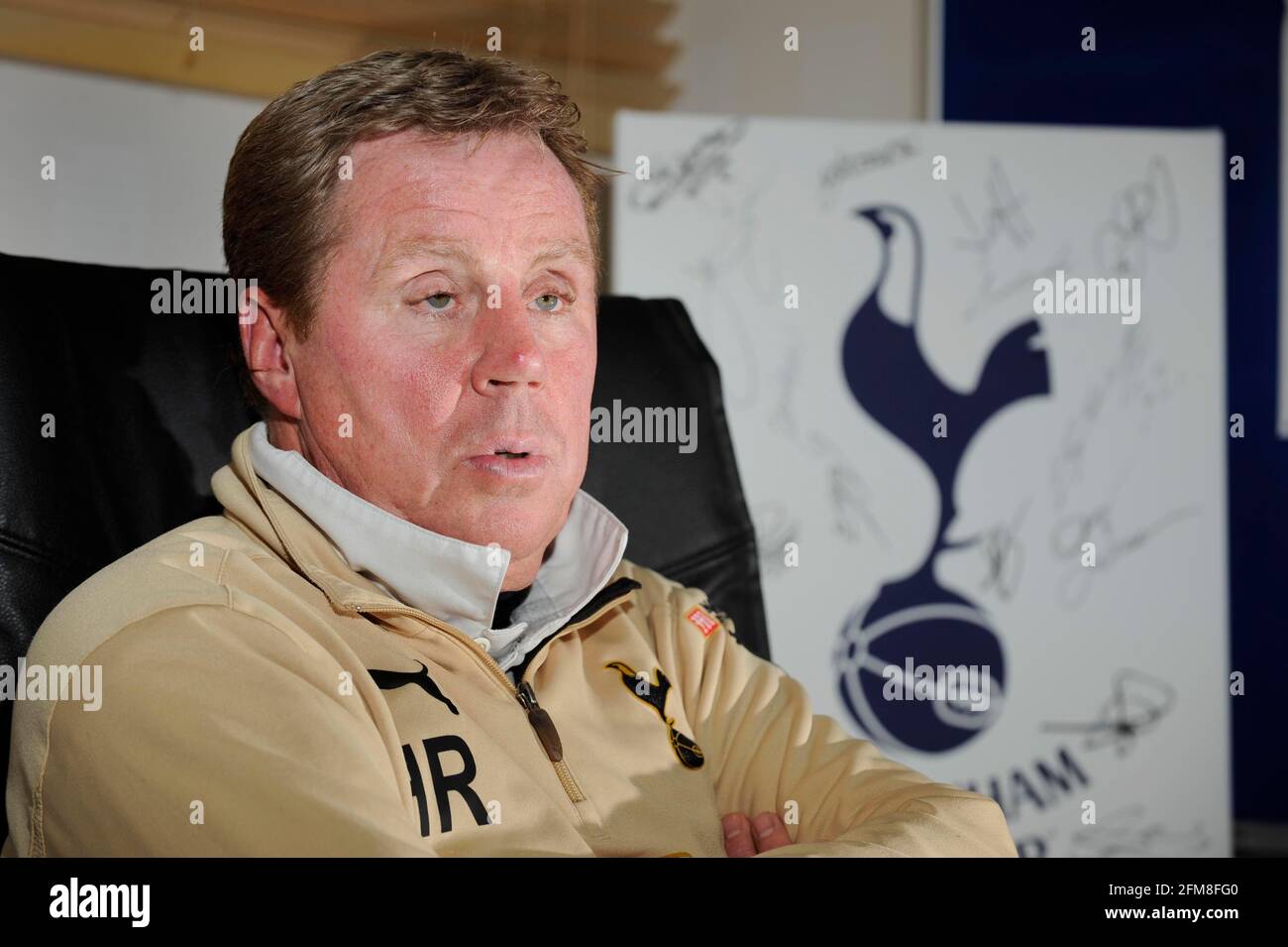 HARRY REDKNAPP MANAGER VON SPURS. 21/11/2008. BILD DAVID ASHDOWN Stockfoto