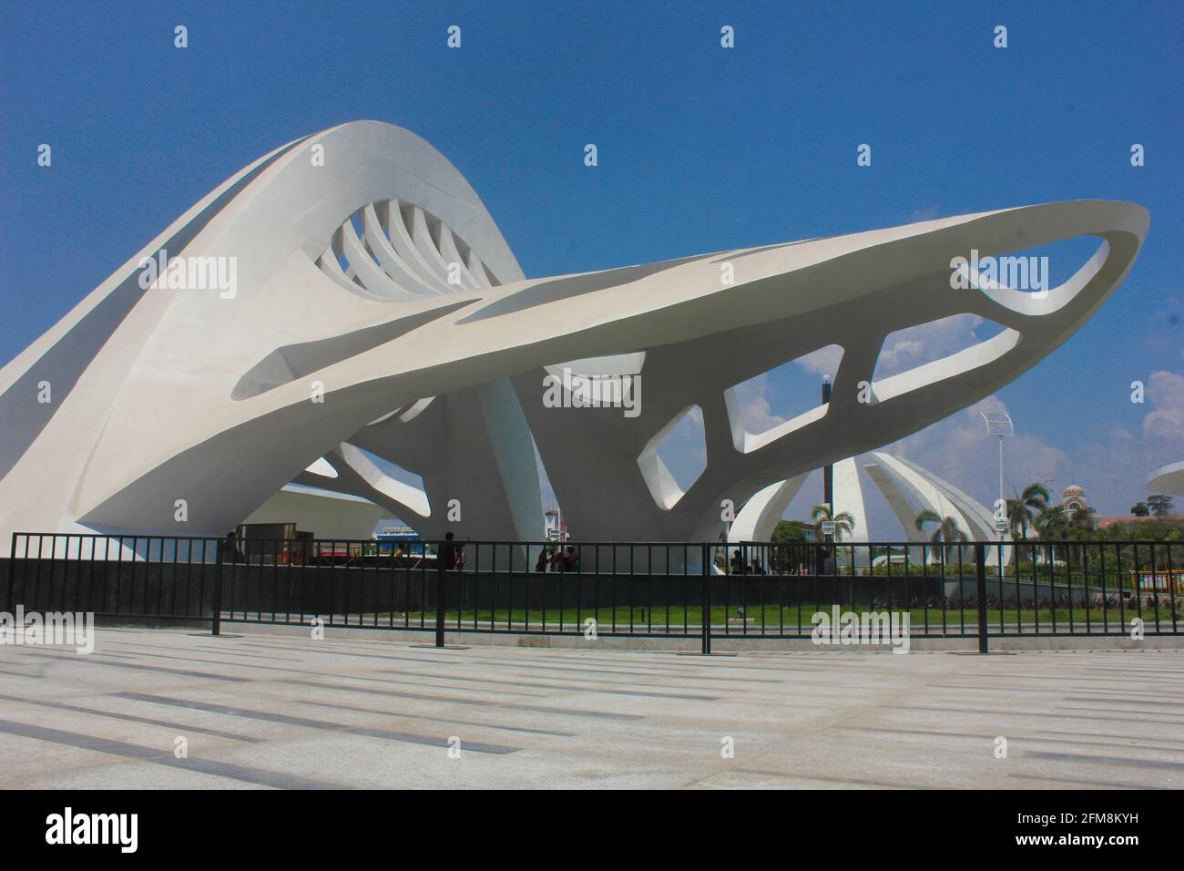 Puratchi Thalaivi Amma Dr. J. Jayalalithaa Memorial in Marina Beach, Chennai, Madras, Tamilnadu, Indien, Asien Stockfoto