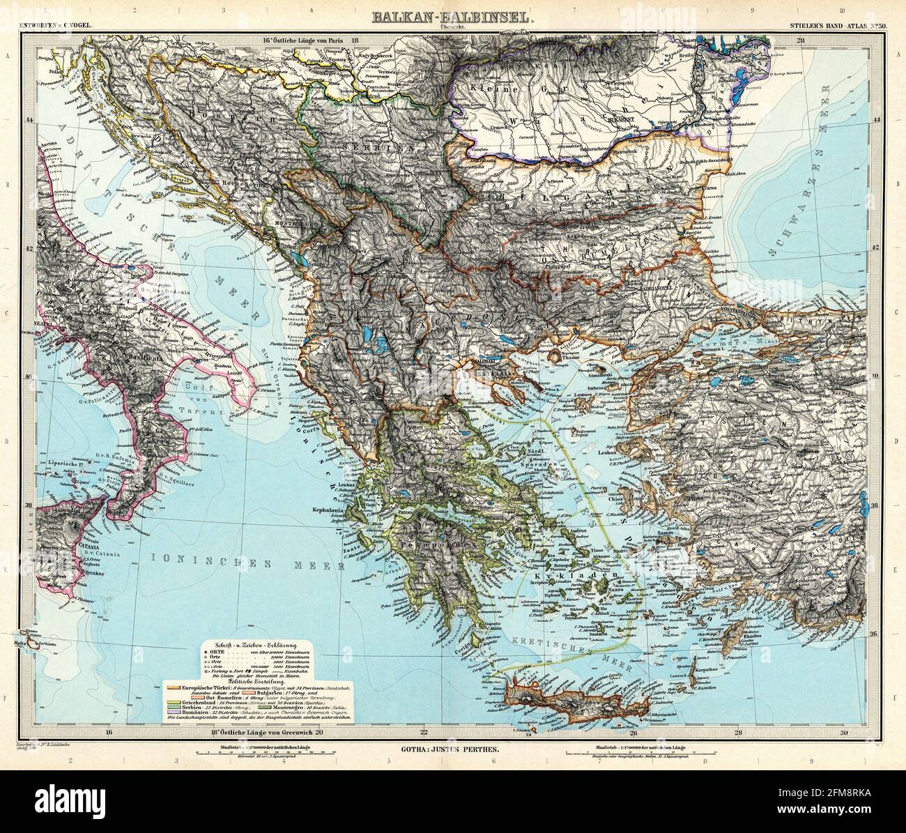 Balkans Map -Fotos Und -Bildmaterial In Hoher Auflösung – Alamy