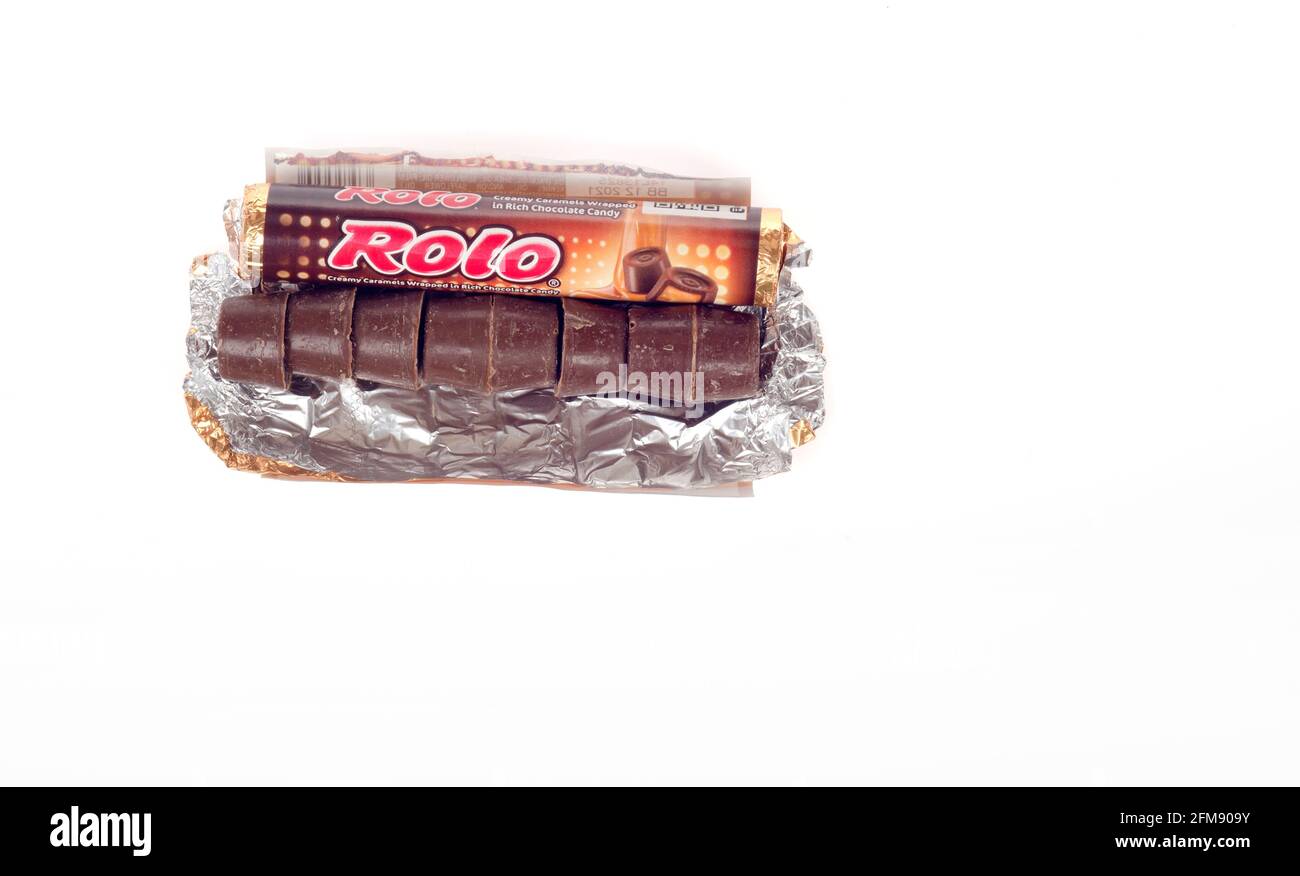 Rolo Candy Stockfoto