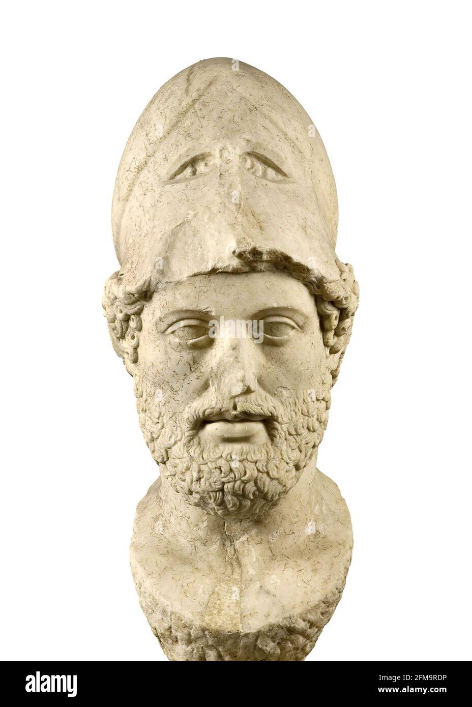 Pericles (c. 495-425 V. CHR.). Büste des griechischen Generals und Staatsmannes. Stockfoto