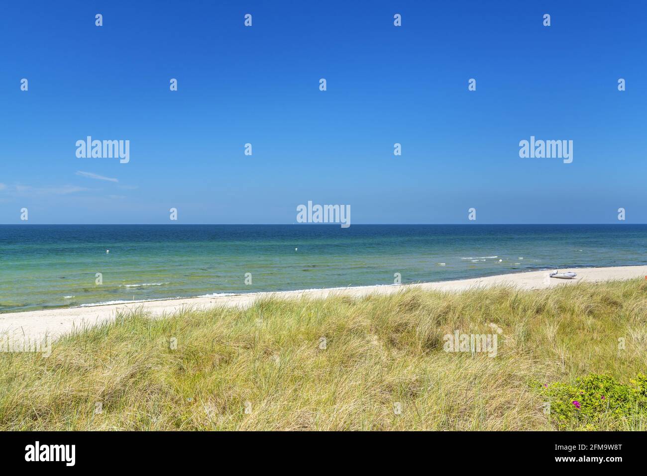 Strand am Weissenhäuser Strand, Hohwachter Bay, Schleswig-Holstein, Deutschland Stockfoto