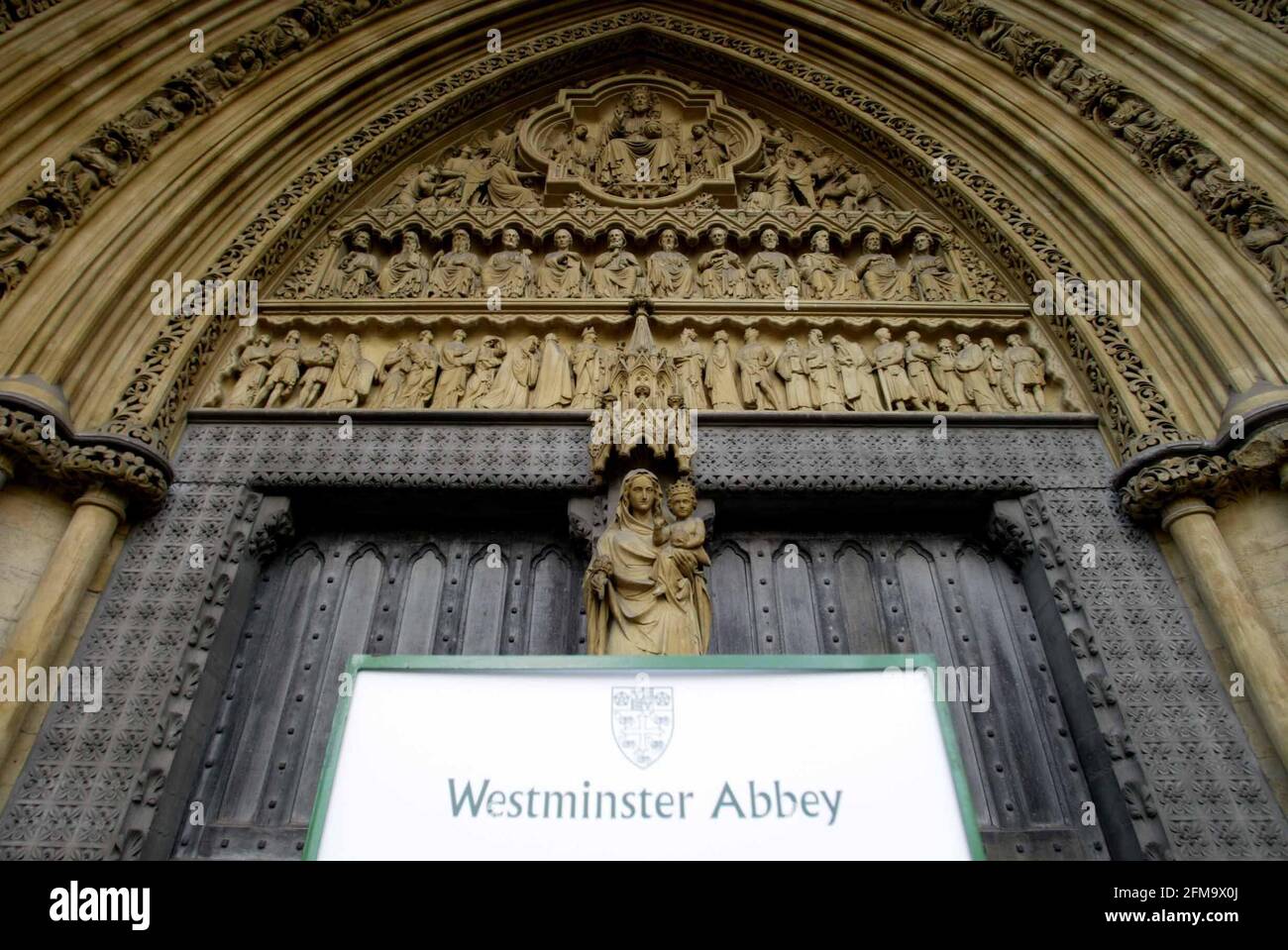 Westminster Abby und St. Margarets Kirche Bild David Sandison Stockfoto