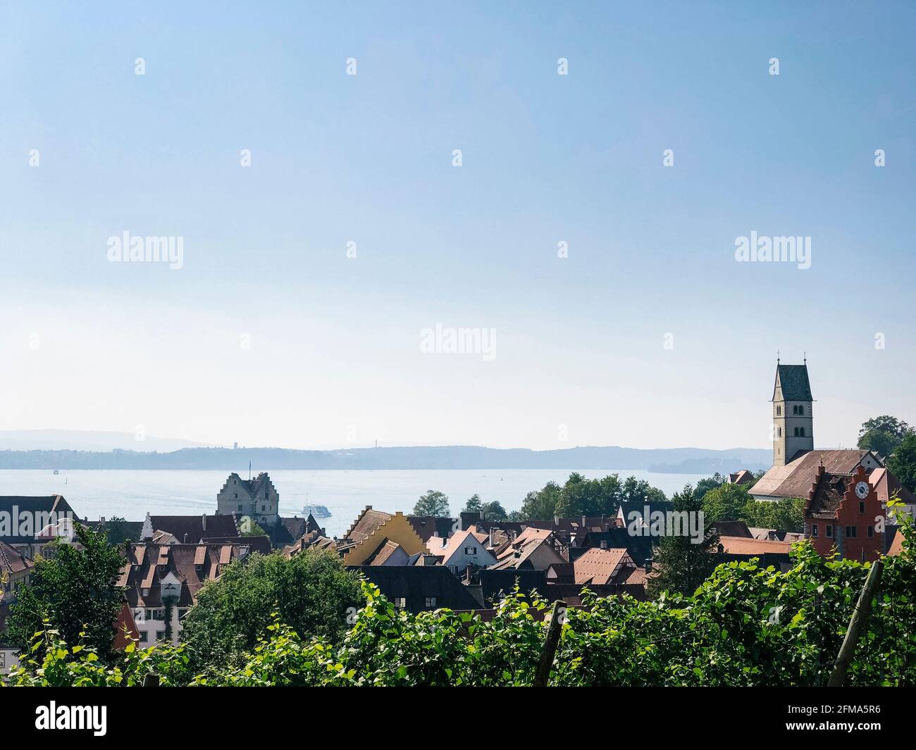 Bodensee, Meersburg, Baden-Württemberg, Deutschland Stockfoto