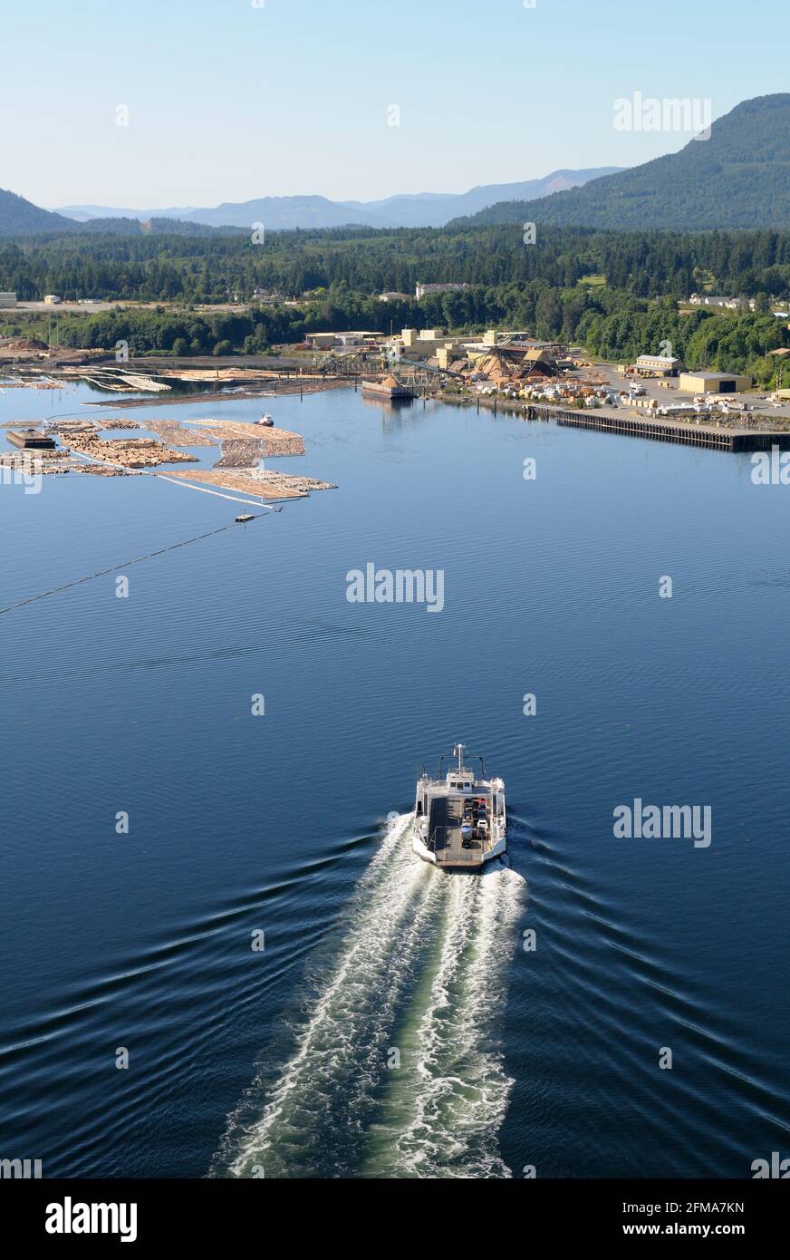 MV Kuper - Baujahr: Verlängert 2006 - Gesamtlänge: 52.21 Meter - maximale Hubraum: 648 Tonnen - Fahrzeugkapazität: 32 - Passagier- und Besatzungskapazität Stockfoto